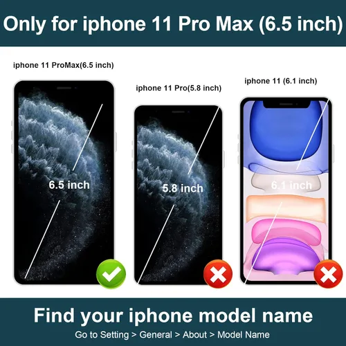 Vista 2 de Folosu Funda compatible con iPhone 11 Pro Max con soporte para tarjetas, rotación de 360°, soporte de anillo de dedo con función atril, protección