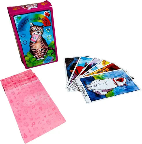 Vista 2 de Tarot de los Gatos en Espanol - Tarots de gatos en español