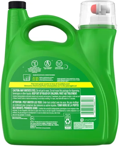 Vista 2 de Gain Aroma Boost - Detergente líquido para ropa, original, 32 cargas de 50 onzas líquidas (el embalaje puede variar)