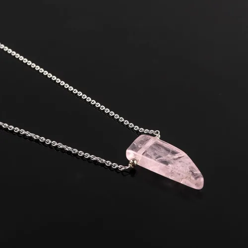 Vista 7 de Gemstone Raw Slice Necklace