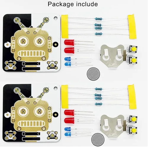 Vista 6 de Treedix 2 juegos de placas de circuito avanzadas para proyectos de soldadura para adultos Electrónica Hobby Kit