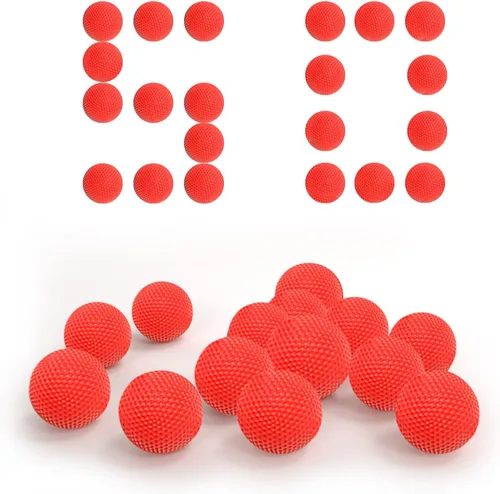 Vista 8 de EKIND - Bolas de munición de repuesto a granel de 50 rondas compatibles con Nerf Rival Blaster Series