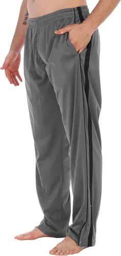 Vista 8 de Gioberti - Pantalones deportivos para hombre con cremallera en la parte inferior