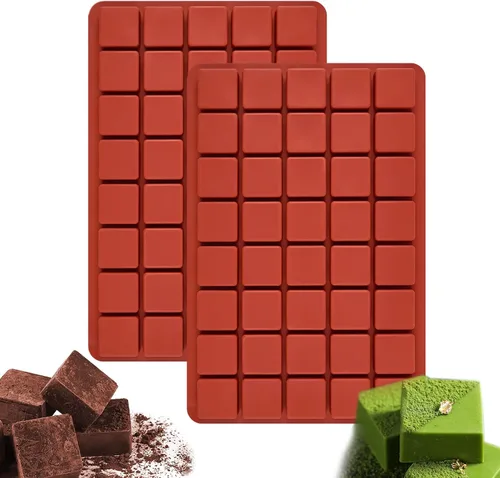 Vista 23 de Molde de silicona para chocolate en forma de dedo con 6 cavidades tipo barra para chocolate, dulces, pan, 11.6 x 6.8 x 1.3 pulgadas