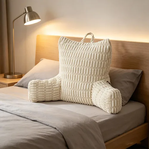 Vista 12 de Neustern Almohada de lectura, soporte para espalda, reposo en cama para Azul