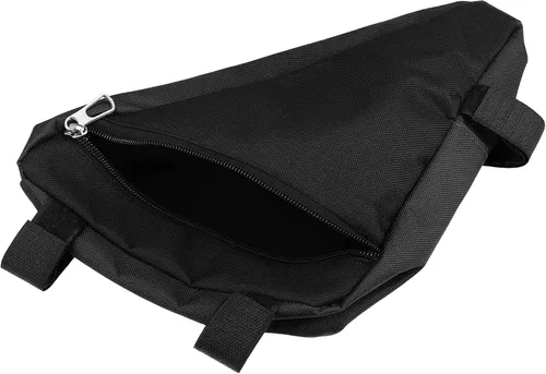 Vista 7 de X AUTOHAUX Bolsa de marco triangular para bicicleta Bolsa frontal Bolsa de almacenamiento de ciclismo para bicicletas de montaña de carretera