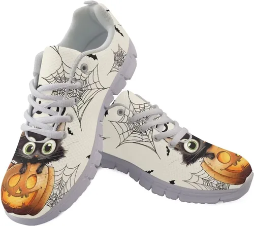 Vista 30 de HUGS IDEA Zapatos deportivos ligeros con patrón de enfermería para mujer Bandera estadounidense