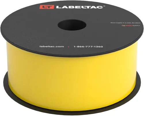 Vista 22 de Suministro de etiquetas LT4/LT4P/LTPX 0.5" x 150' Negro Print Long-Lasting Labels on Durable Water & Chemical Resistant Vinyl - Ideal for a Wide