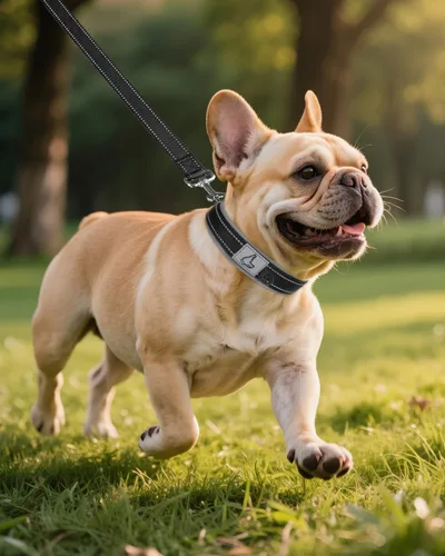 Vista 6 de Joytale Collar para perros pequeños, de neopreno acolchado y ajustable, collares para mascotas reflectantes, anchos y resistentes, con hebilla