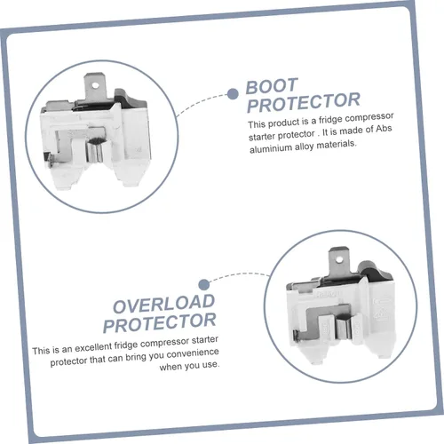 Vista 7 de Protector de sobrecarga del compresor del refrigerador 2Pcs