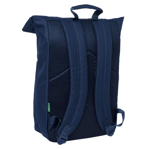 Vista 5 de Mochila para Portátil Benetton Italy Azul marino 28 x 42 x 13 cm