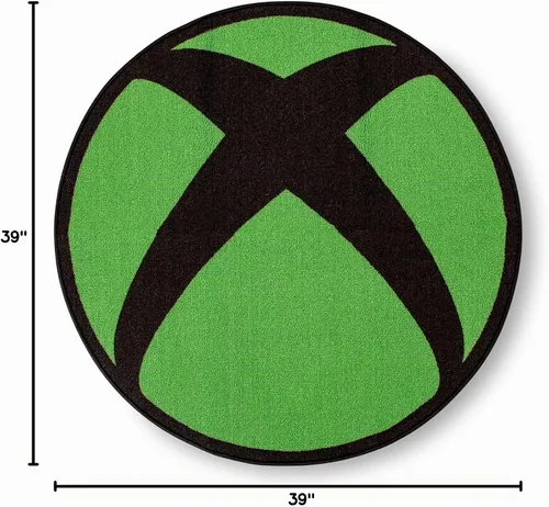 Vista 3 de Ukonic Xbox Logo - Alfombra de 39 pulgadas Tapete para interiores, alfombras decorativas para sala de estar y dormitorio
