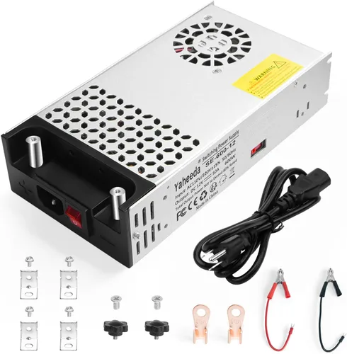Vista 9 de Convertidor de nueva versión, convertidor de 110 V CA a 12 V CC, fuente de alimentación de 12 V, 360 W, 30 A, transformador de interruptor de CC