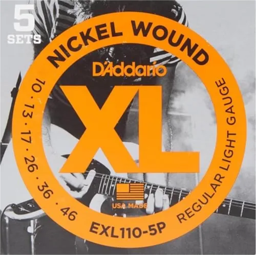 Vista 39 de D'Addario XL EXL157 - Cuerdas de níquel para guitarra eléctrica de 6 cuerdas, entonación perfecta, sensación consistente, durabilidad fiable