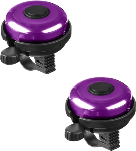 Vista 41 de Accmor Campana de Bicicleta Clásica, Campana de Bicicleta de Aluminio, Campana de Bicicleta de Sonido Fuerte Nítido y Claro para Adultos y Niños