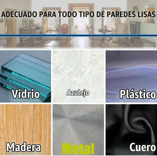 Vista 4 de Ganchos de pared sin clavos, 30 ganchos adhesivos de pared para colgar con impermeable y resistente al aceite, carga máxima de 4 libras
