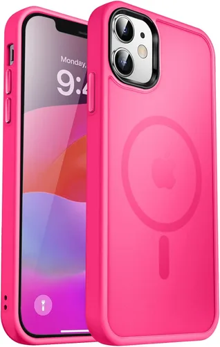 Vista 105 de MOCCA - Funda magnética resistente para iPhone XR de 6.1 pulgadas, compatible con MagSafe, funda con protección contra caídas de grado militar