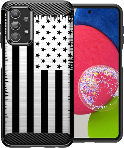 Vista 6 de CasesOnDeck Funda compatible con Samsung Galaxy A23 5G / A23 - Funda de TPU flexible y suave y ajustable con protección contra golpes