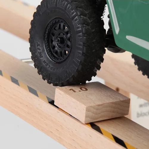 Vista 6 de Balance Challenge RC Crawler Obstáculo 1/18 1/24 Escala Actualizaciones Teeter Totter RC Course Track (no incluye camión)