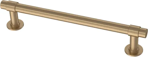 Vista 35 de Franklin Brass Francisco (paquete de 5) manijas de gabinete de 3 pulgadas con orificio central Herrajes de bronce champán para puertas de cocina