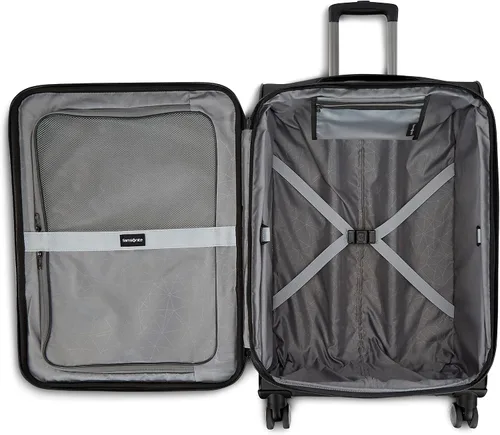 Vista 22 de Samsonite - Equipaje ligero y suave de la colección Ascella 3.0, con ruedas giratorias, Negro