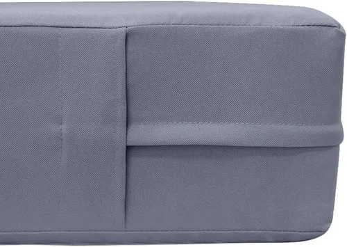 Vista 7 de *Solo funda*-Estilo 6 Fundas de almohada para colchón de sofá cama al aire libre con borde de cuchillo, tamaño individual-AD001