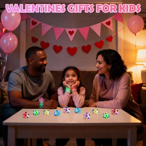 Vista 6 de SCIONE Paquete de 25 pulseras iluminadas para niños, recuerdos de fiesta de dinosaurios para niños de 4 a 8 a 12 años, rellenos de bolsas de regalos