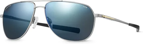Vista 2 de Method Seven Ascent FLT18 - Gafas de sol de aviación para pilotos Plateado 130mm