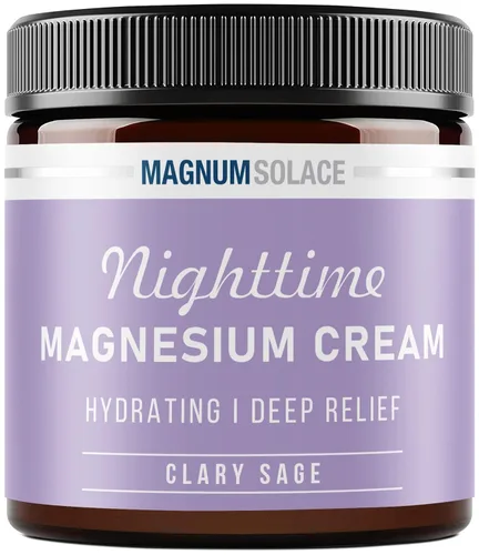 Vista 2 de Crema de magnesio – Crema de cloruro de magnesio – Crema tópica de magnesio para la noche (Aloe)