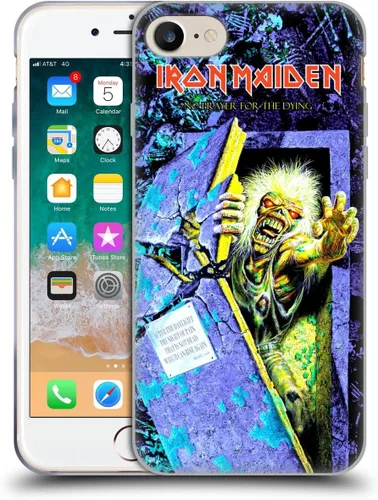 Vista 247 de Head Case Designs Funda de gel suave con licencia oficial de Iron Maiden Brave New World, compatible con Apple iPhone 7 Plus/iPhone 8 Plus Nuevo