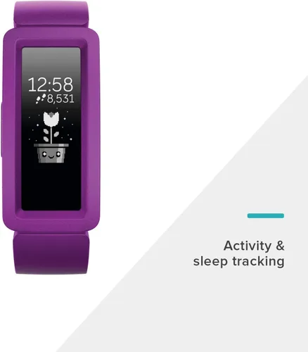 Vista 2 de Fitbit Rastreador de actividad Ace 2 para niños, uva