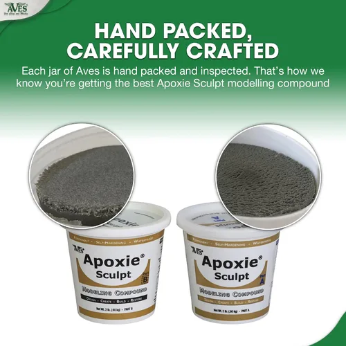 Vista 5 de Arcilla epóxica natural Apoxie Sculpt 4 libras de Aves