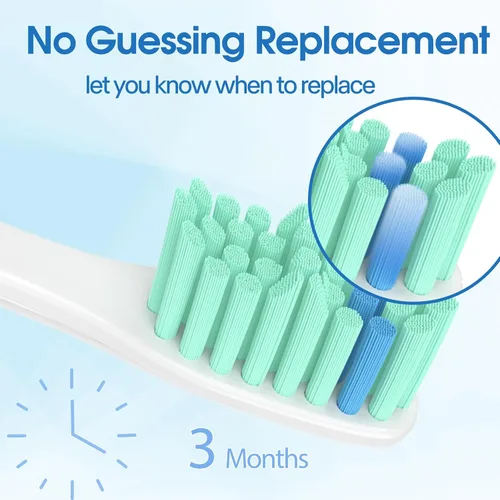 Vista 5 de Cabezales de cepillo de dientes de repuesto para Philips Sonicare E Series, cabezal de cepillo de repuesto compatible con Phillips Sonic Care