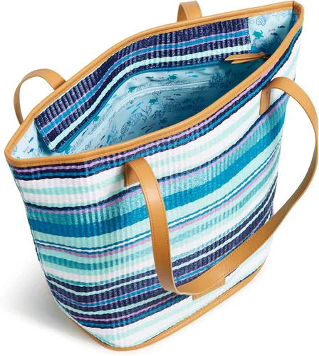 Vista 3 de Vera Bradley Bolsa de mano con cubo de paja