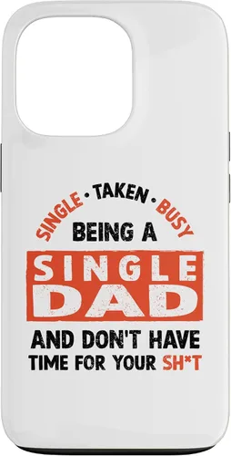 Vista 10 de Single Dad Design for Divorced Dads - Being A Single Dad Case for iPhone 17