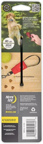 Vista 6 de Nite Ize RadDog - Correa de bolsillo retráctil, duradera y cómoda, correa retráctil compacta para pasear al perro, portátil y resistente para el uso