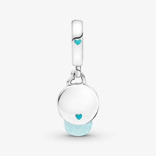 Vista 4 de Dije de cuentas de plata de ley 925 para pulseras, dijes de cumpleaños, Navidad, regalo del día de la madre para mujeres