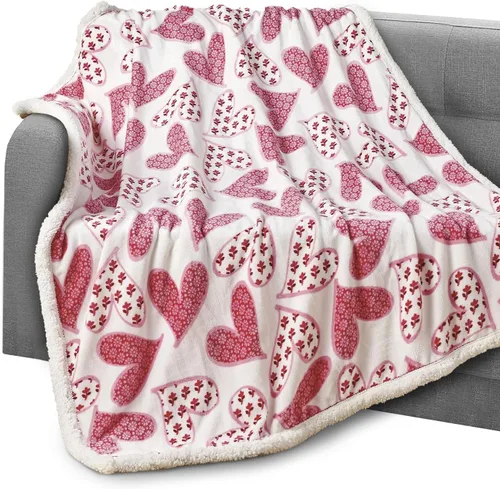 Vista 32 de Elegant Comfort Manta, Manta Reversible de Franela Sherpa, Ultra-Suave, Mullida, Acogedora y Afelpada - Manta Decorativa Ligera para Todas las Gris
