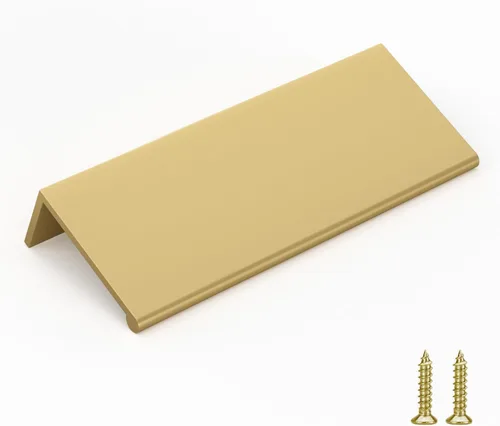 Vista 15 de Goldenwarm - Paquete de 10 tiradores negros de 2-1/2 pulgadas con borde de dedo, tiradores para cajones de cocina, color negro mate, manijas