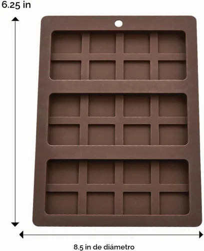 Vista 3 de Mrs. Anderson's - Molde para hornear, color chocolate
