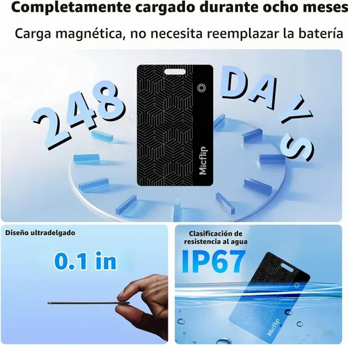 Vista 6 de Tarjeta de seguimiento de billetera con certificación MFi 2026