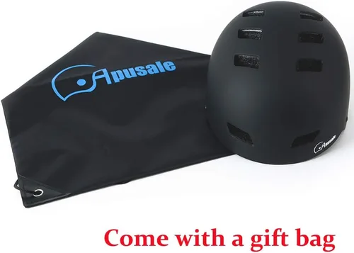 Vista 4 de Casco para bicicleta y patineta, ajustable y multideporte para patines y scooter, 3 tallas para adultos, jóvenes, niños y bebés