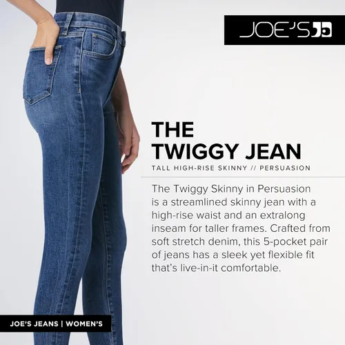 Vista 3 de Joes Jeans Womens Twiggy Extra Long Skinny Jeans