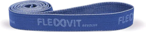 Vista 7 de FLEXVIT Banda giratoria (40 pulgadas de longitud) - Banda de resistencia de tela de grado profesional - Banda de ejercicio de comodidad superior