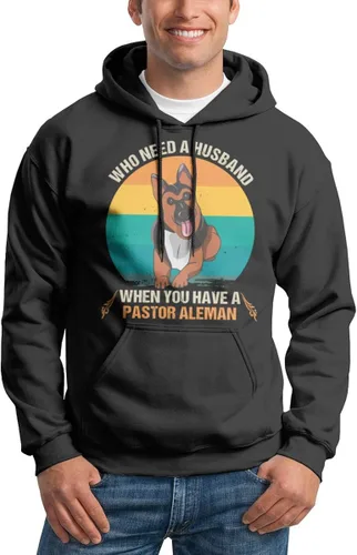 Vista 5 de Who Needs A Husband When You Have A Pastor Aleman Retro for Dog Lovers ShirtSweatshirtHoodie