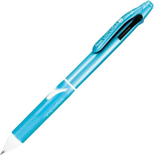 Vista 7 de Bolígrafo de punta extrafina Vicuna, de Pentel, Verde, negro