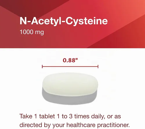 Vista 7 de Protocolo para Life Balance NAC 1000 mg, Respiratorio*, 120 Tabs
