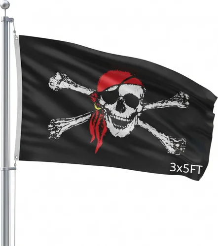 Vista 61 de Bandera para exteriores de SSK de poliéster resistente al clima por ambos lados. Tamaño grande: 3 pies por 5 pies, camuflaje (Army Star (Camo))