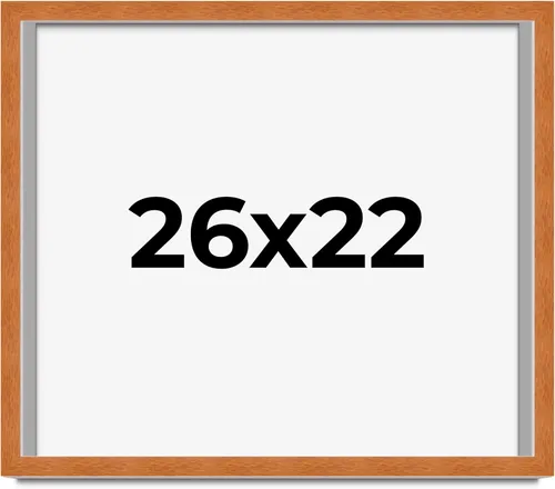 Vista 165 de Marco de 3 x 3 pulgadas de madera maciza de nuez y miel marrón con plexiglás acrílico UV, respaldo de tablero de espuma y accesorios para colgar