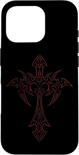 Vista 20 de Y2k Mall Goth Grunge Aesthetic Gothic Cross Case for iPhone 17